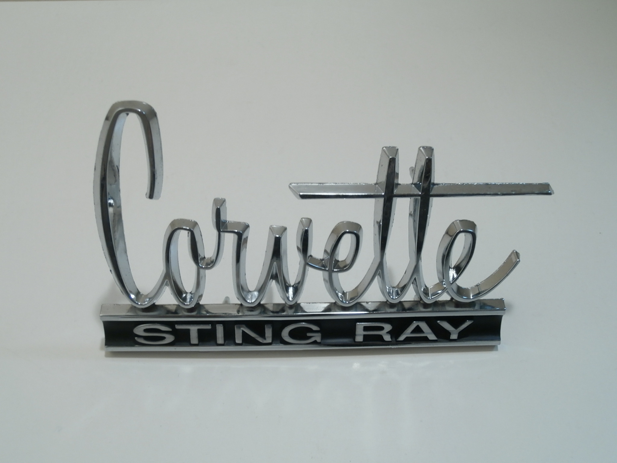 Corvette Rear Deck Emblem, 66-67